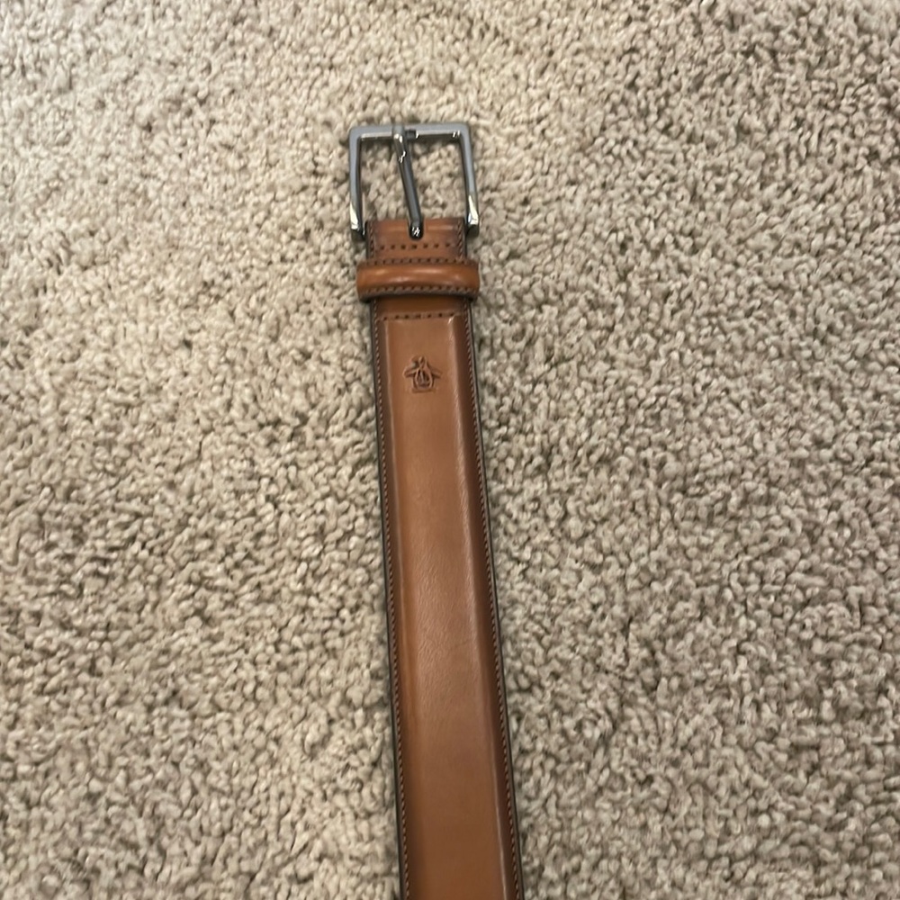 Penguin Leather Belt